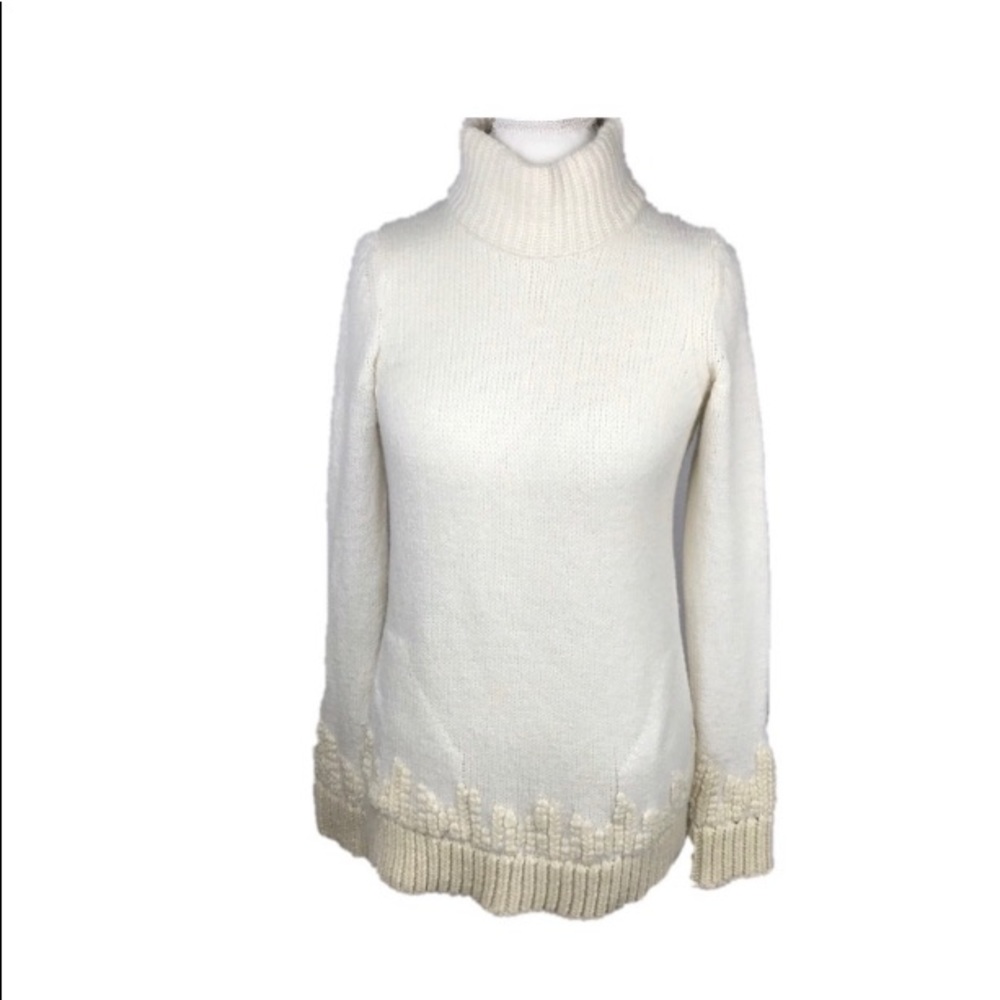Anthropologie Sleeping On Snow White Turtleneck S